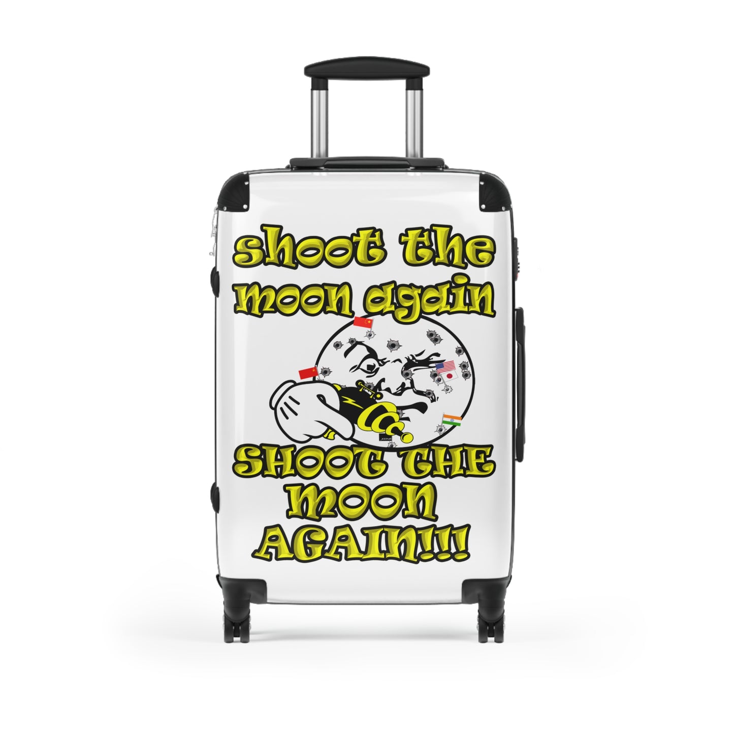 shoot the moon again - Suitcase (white)