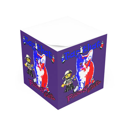 tag that - note cube (purple)