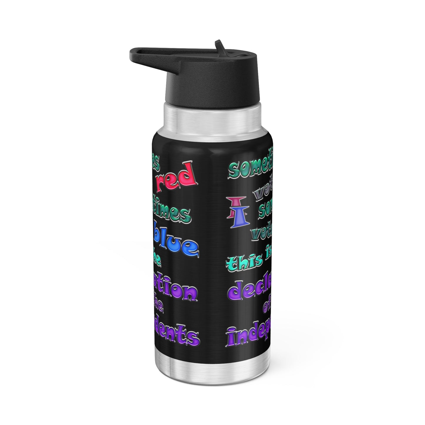 declaration of the independents - Gator Tumbler, 32oz (black)