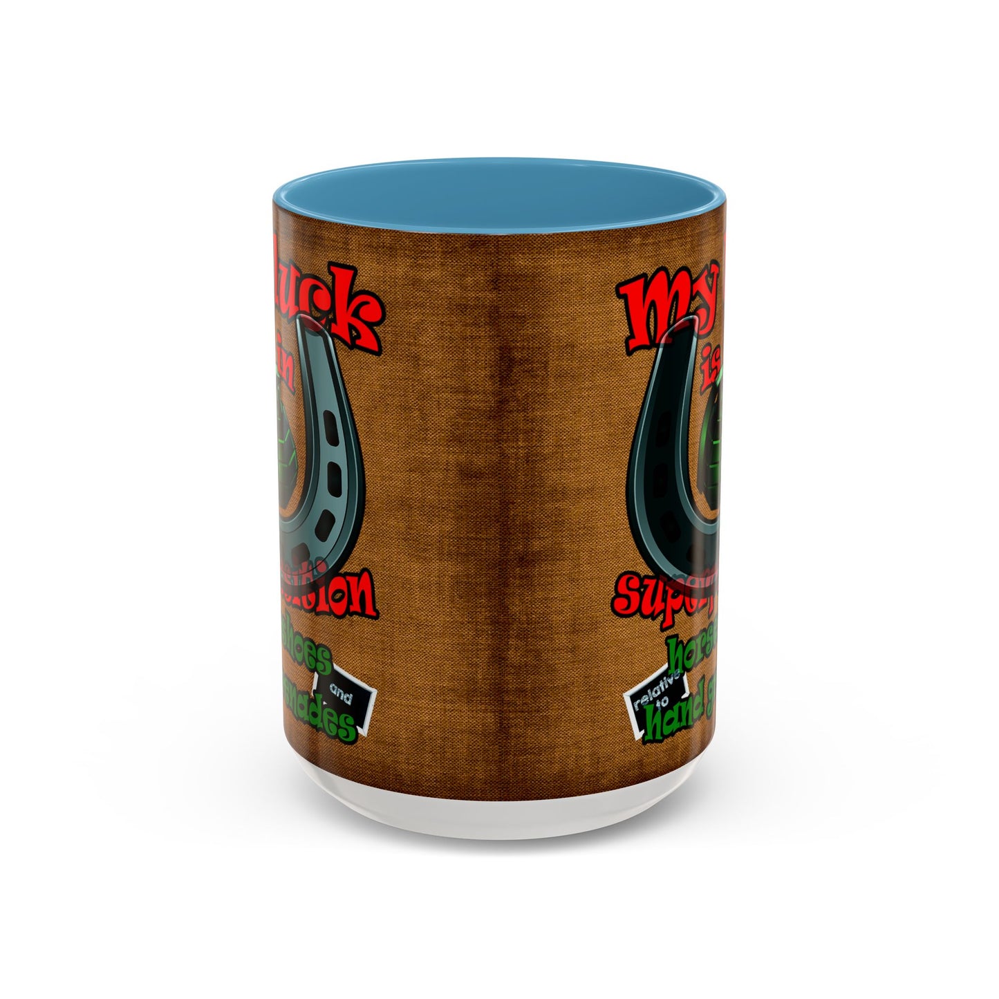 my luck - Accent Mug (brown papyrus)