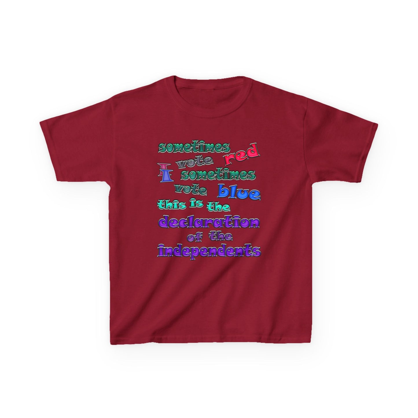 declaration of the independents - Kids Heavy Cotton™ Tee