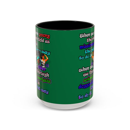 doggystyle - Accent Mug (dark green)