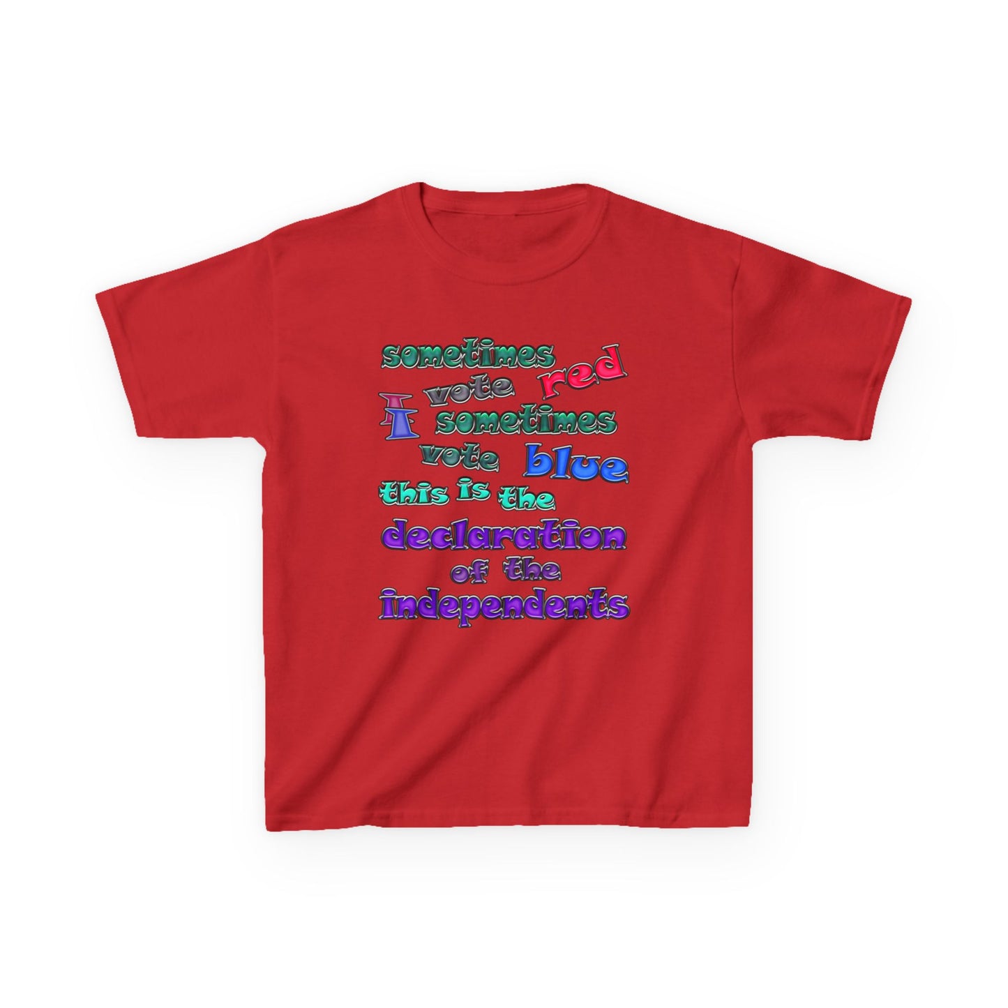 declaration of the independents - Kids Heavy Cotton™ Tee