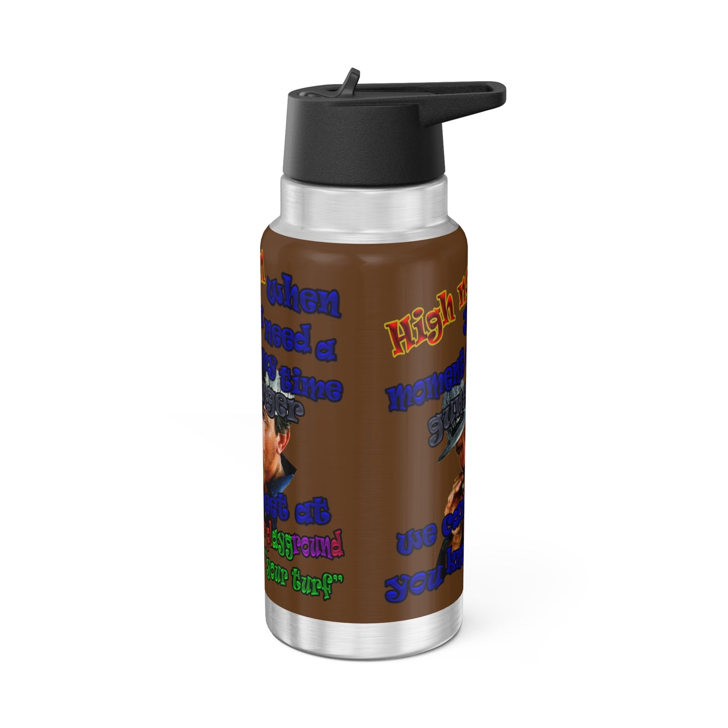 high noon - Gator Tumbler, 32oz (brown)
