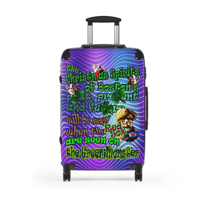 christmas spirits of boston - Suitcase (purple wave)