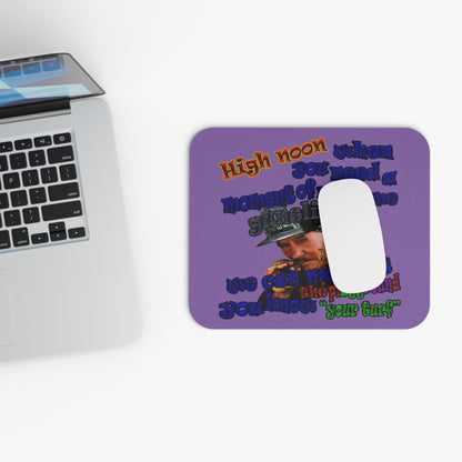high noon - Mouse Pad (Rectangle) (light purple)