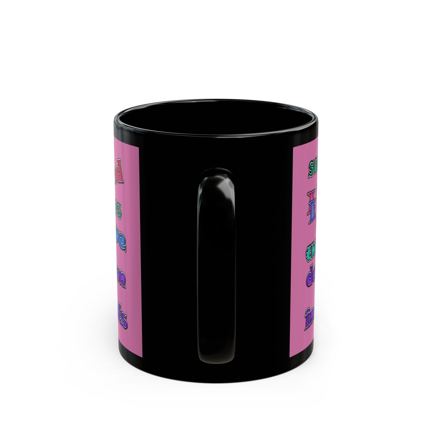 declaration of the independents - Black Mug (light pink)