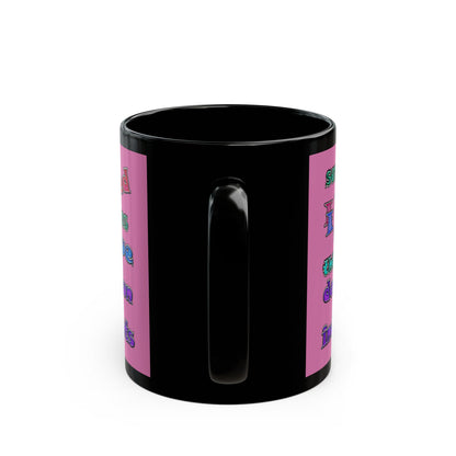 declaration of the independents - Black Mug (light pink)