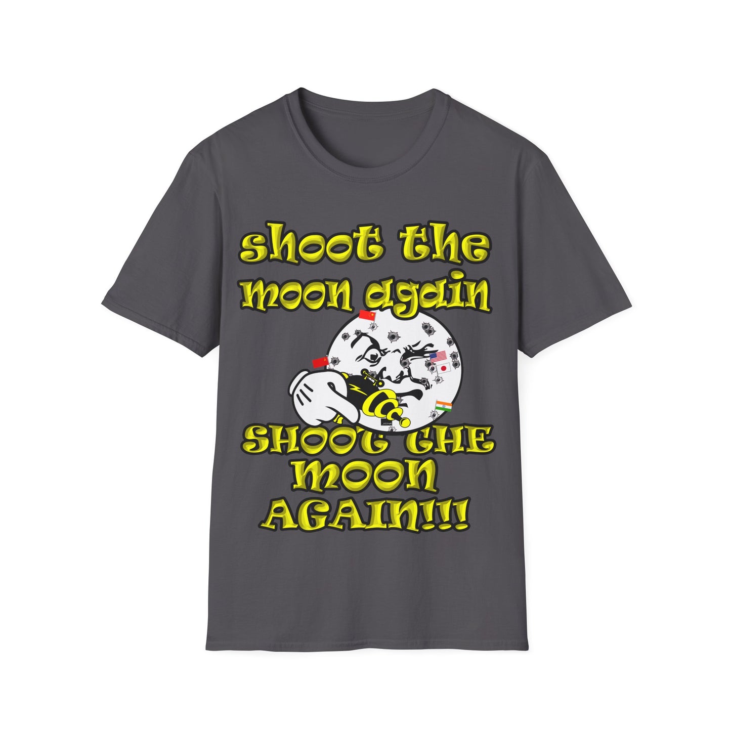 shoot the moon again - Unisex Softstyle T-Shirt