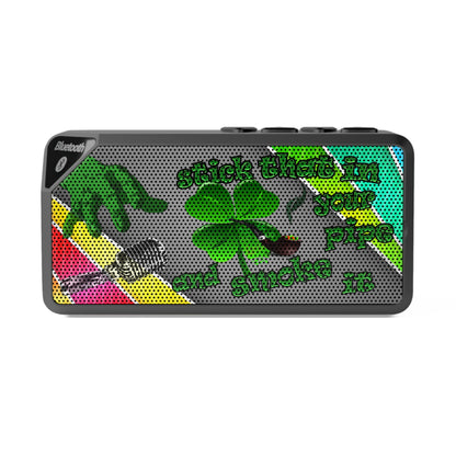 stick that in your pipe and smoke it - Jabba Bluetooth Speaker (rainbow split)