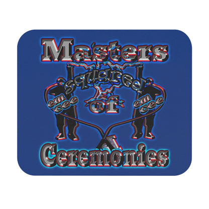 em cee squared - Mouse Pad (Rectangle) (dark blue)