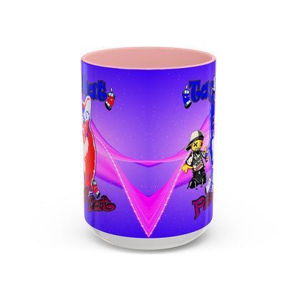 tag that - Accent Mug (purple-pink wave)