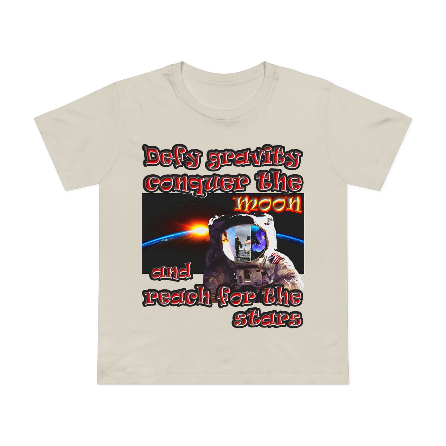 defy conquer reach - Women’s Maple Tee