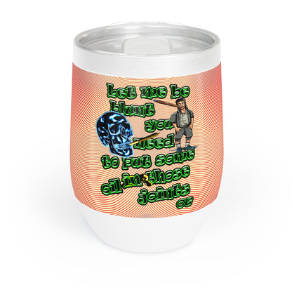 og - Chill Wine Tumbler (yellow-orange wave)