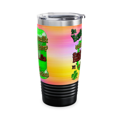 celtics logo - Ringneck Tumbler, 20oz (color blur)