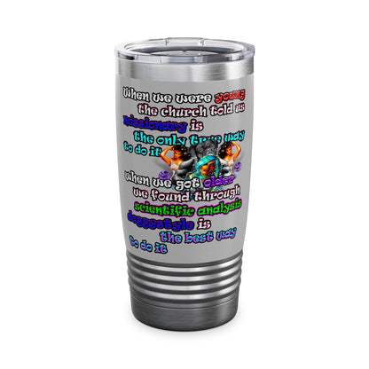 doggystyle - Ringneck Tumbler, 20oz (light grey)
