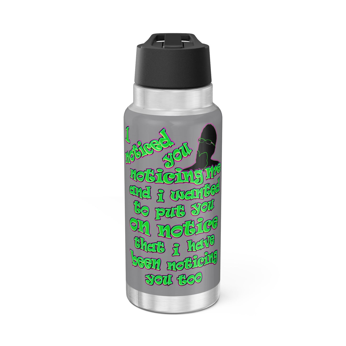 noticed you noticing - Gator Tumbler, 32oz (grey)