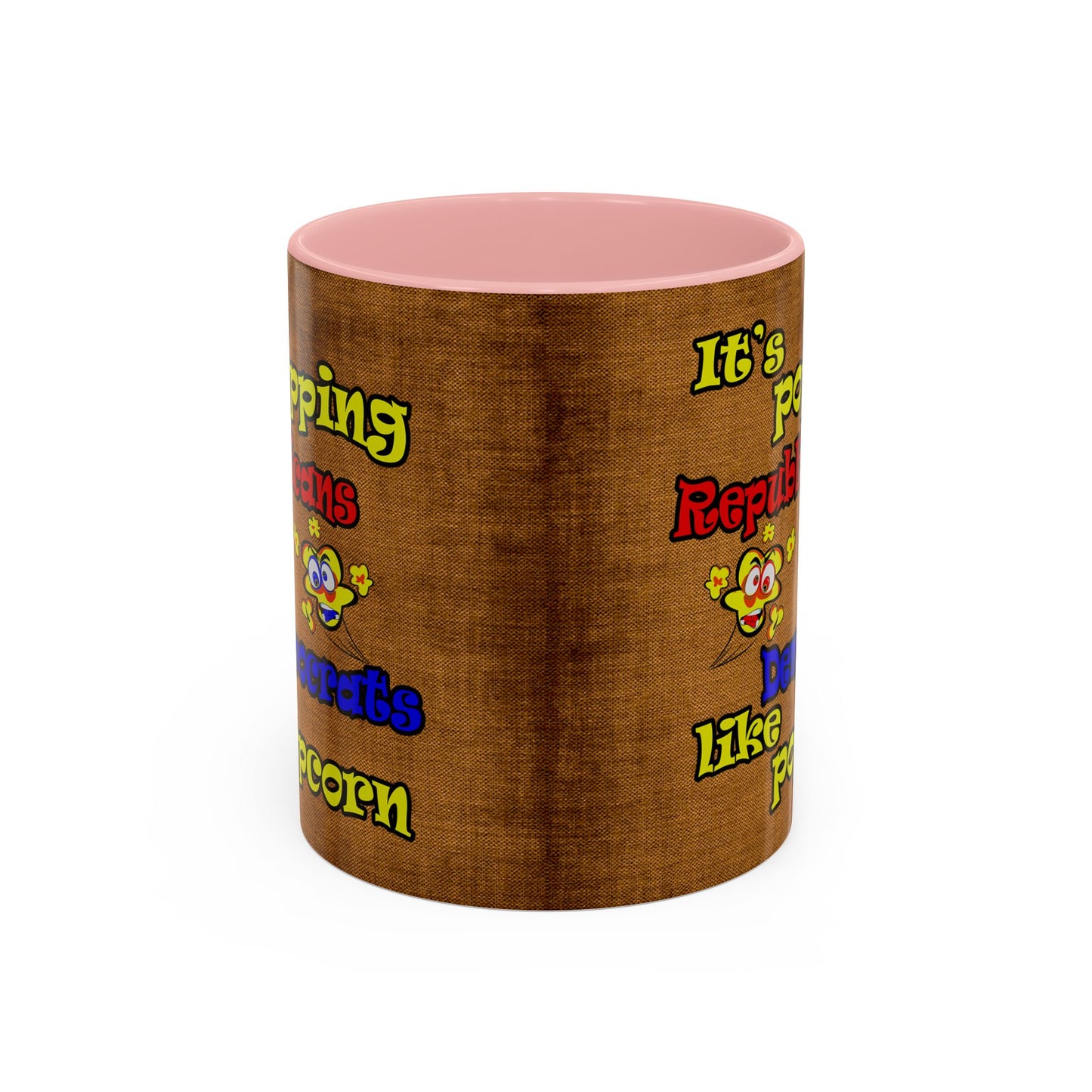 popping like popcorn - Accent Mug (brown papyrus)