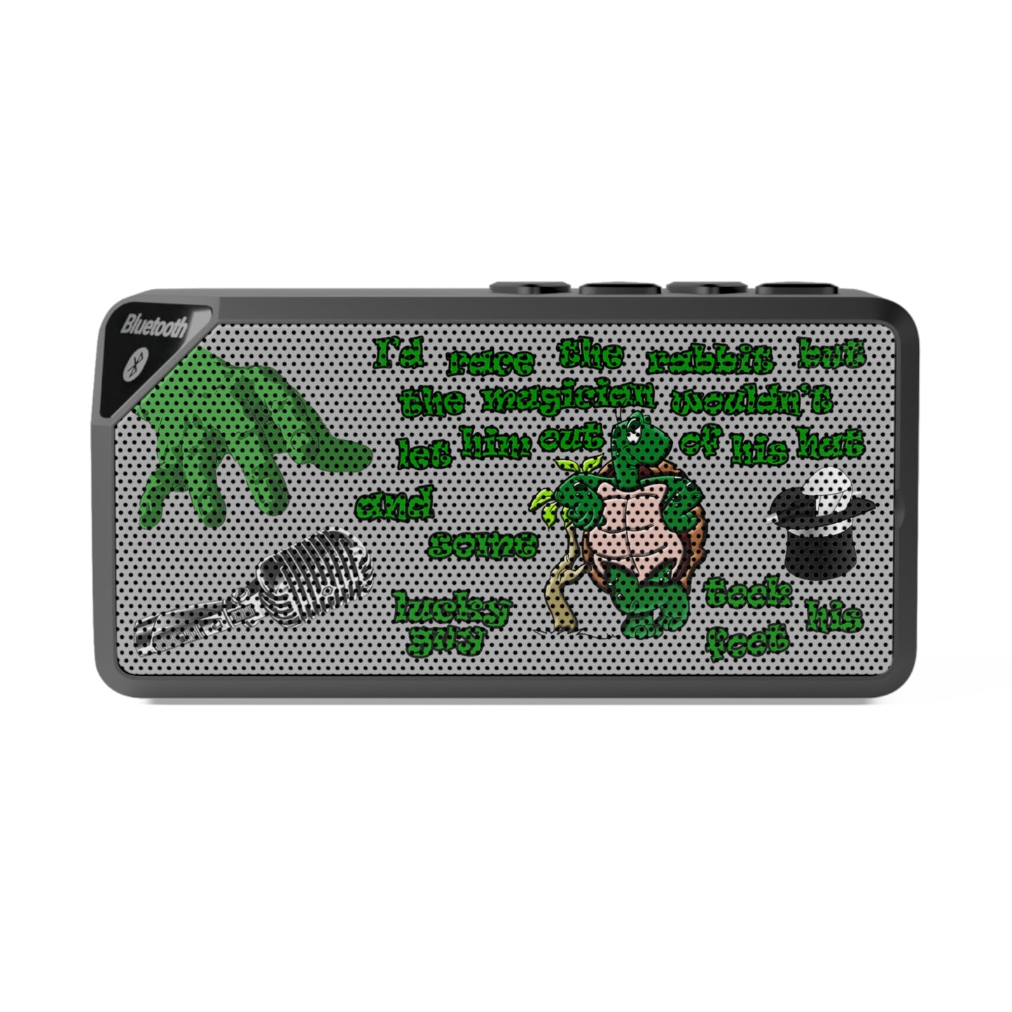 turtle race - Jabba Bluetooth Speaker (light grey)