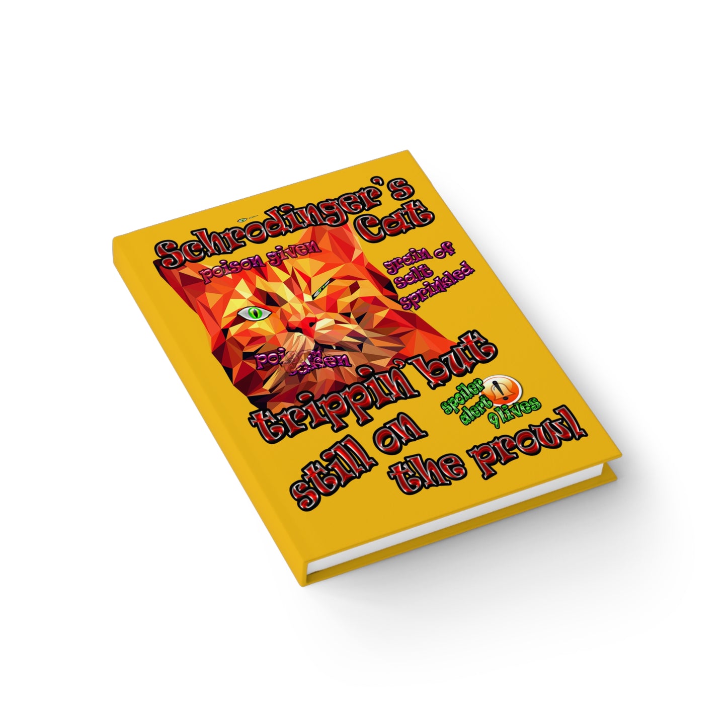 schrodinger's cat - journal-blank (yellow)
