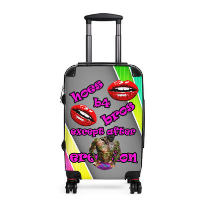 hoes b4 bros - Suitcase (rainbow split)