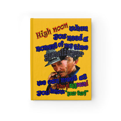 high noon - journal-lined (yellow)