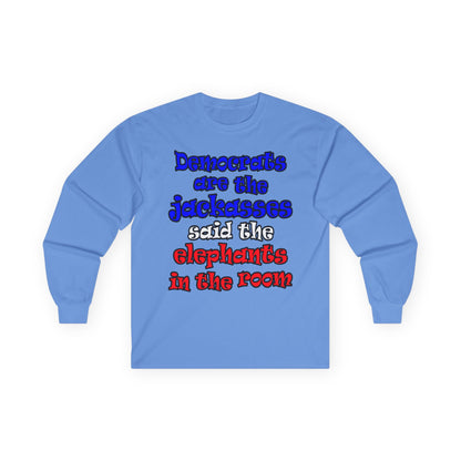 donkeys and elephants - Ultra Cotton Long Sleeve Tee