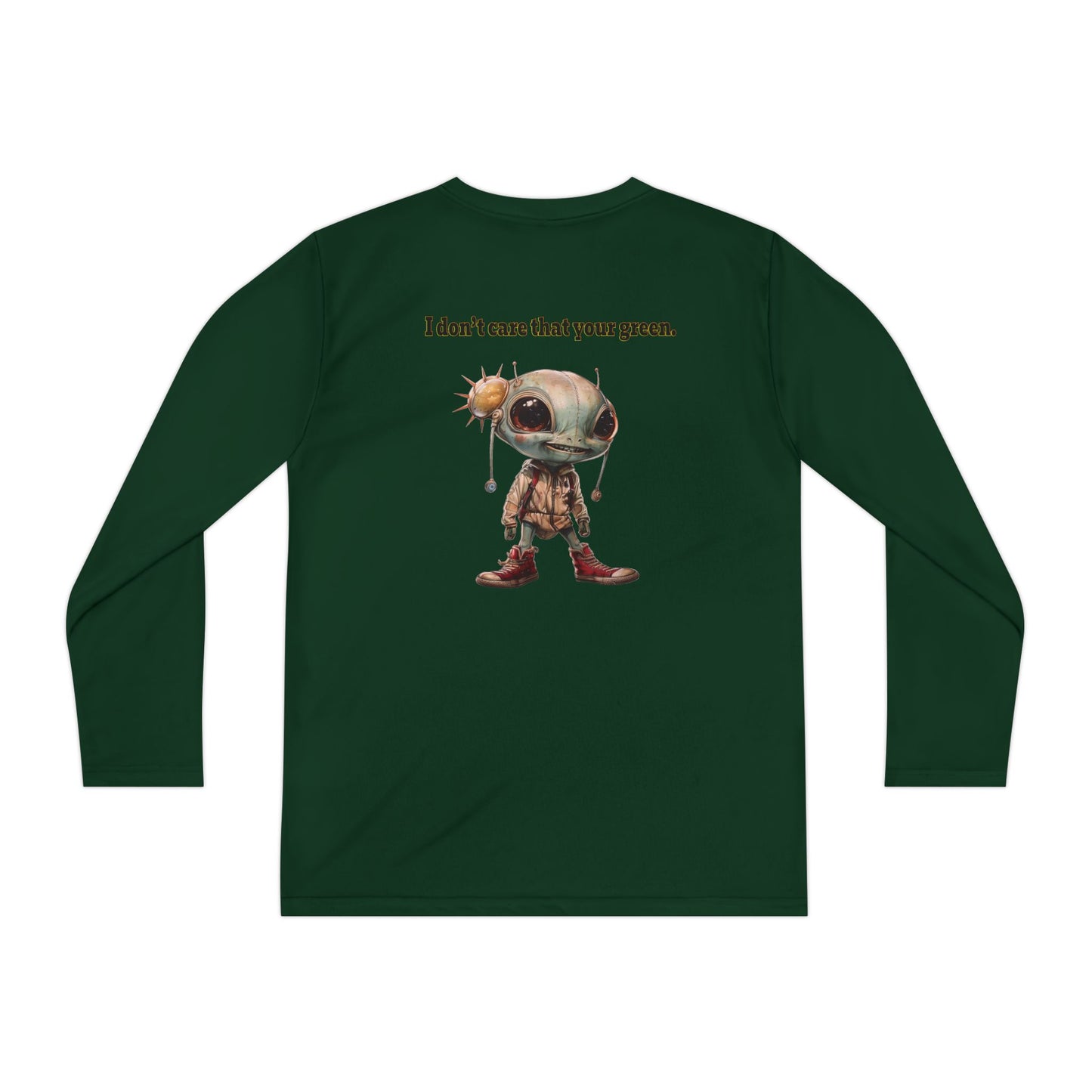I don't care that your grey - Youth Long Sleeve Competitor Tee