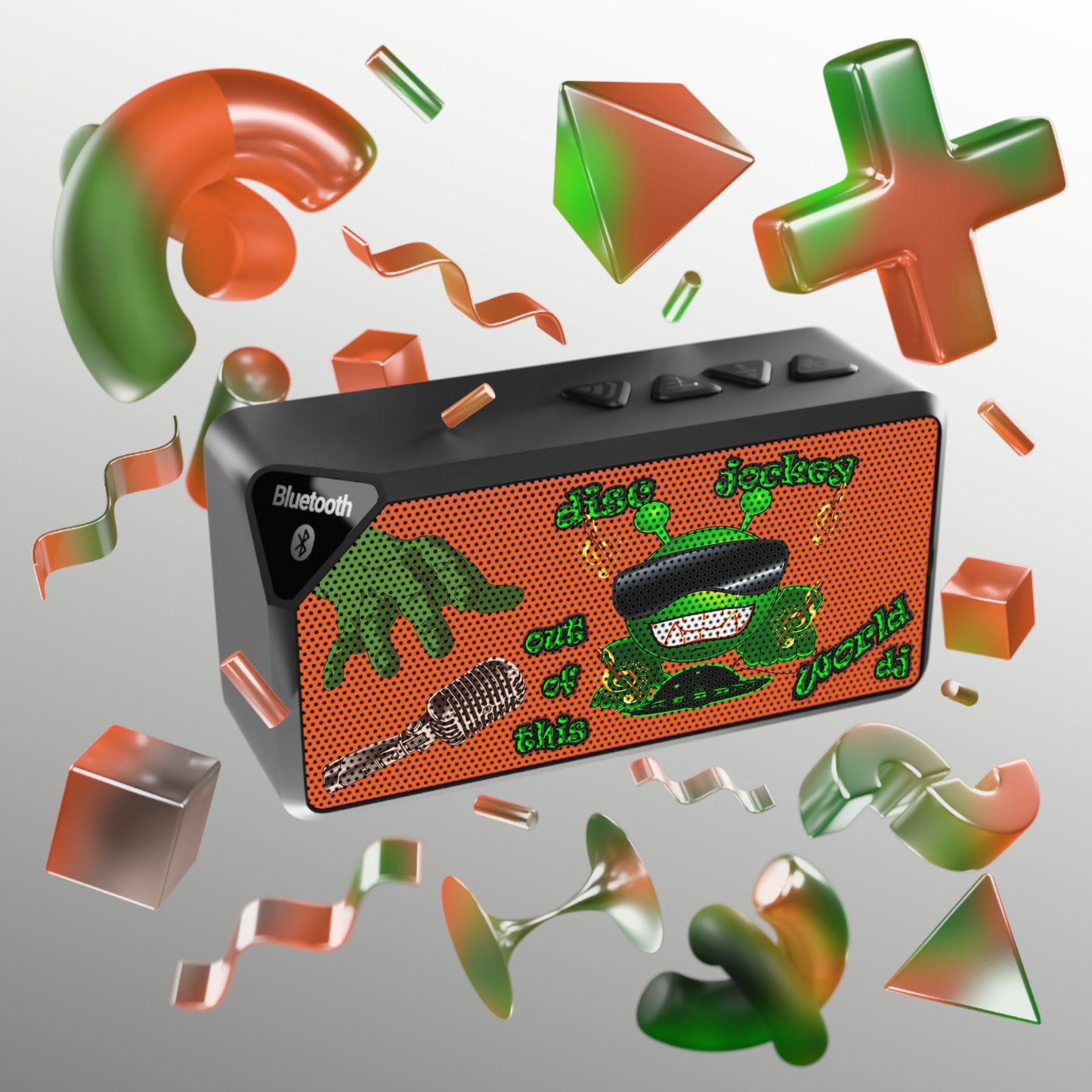 disc jockey - Jabba Bluetooth Speaker (orange)