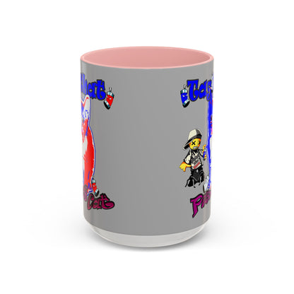 tag that - Accent Mug (light grey)