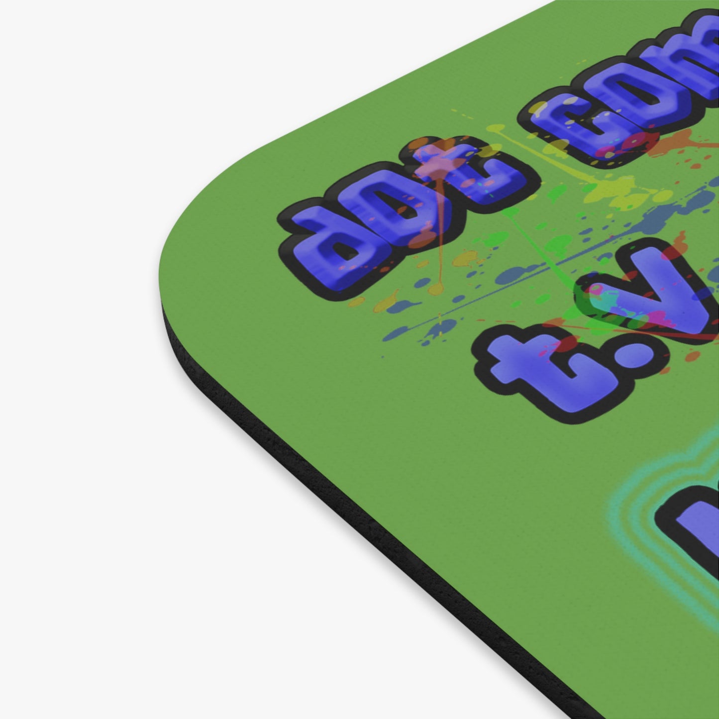 drop the beat - Mouse Pad (Rectangle) (green)