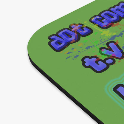 drop the beat - Mouse Pad (Rectangle) (green)