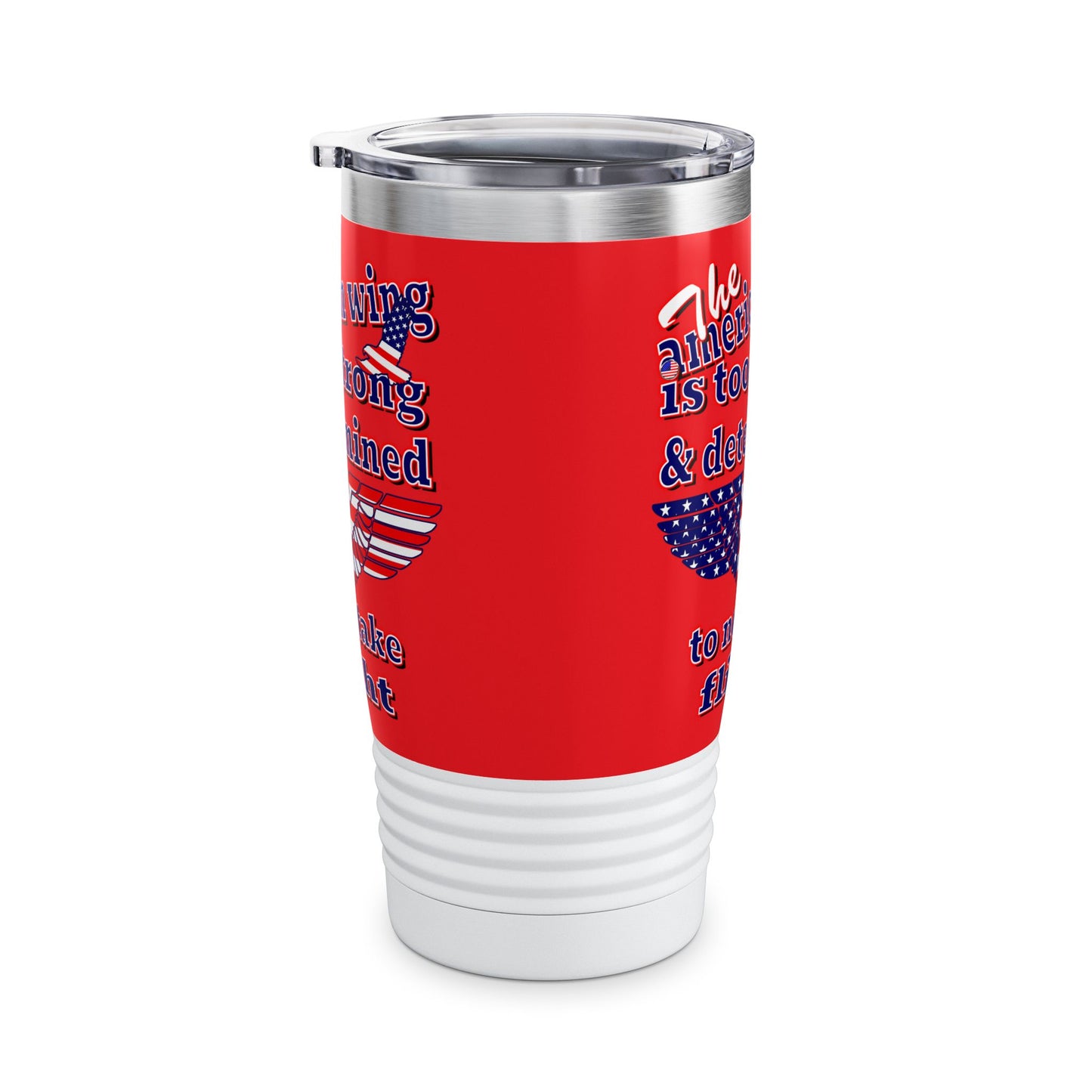 american wing - Ringneck Tumbler, 20oz (red)