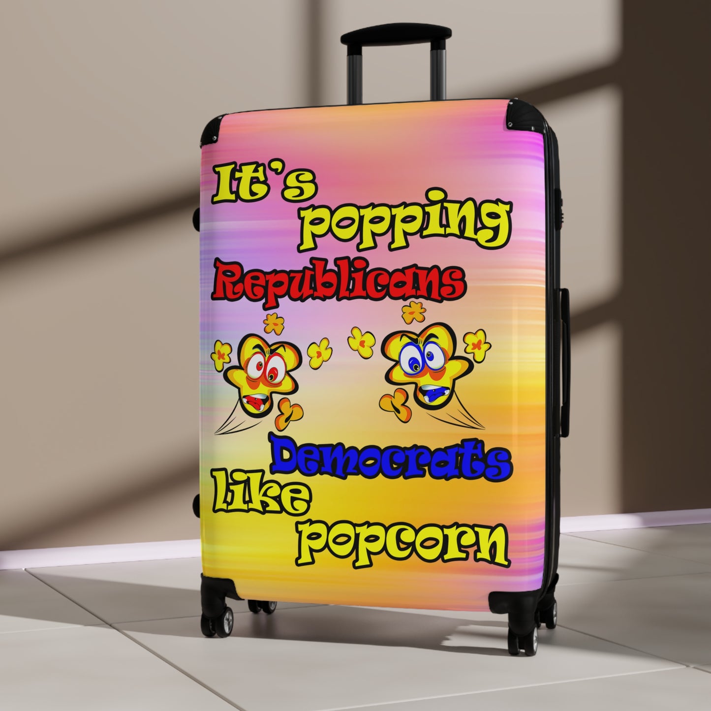 popping like popcorn - Suitcase (color blur)