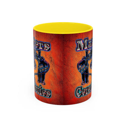 em cee squared - Accent Mug (burnt orange)
