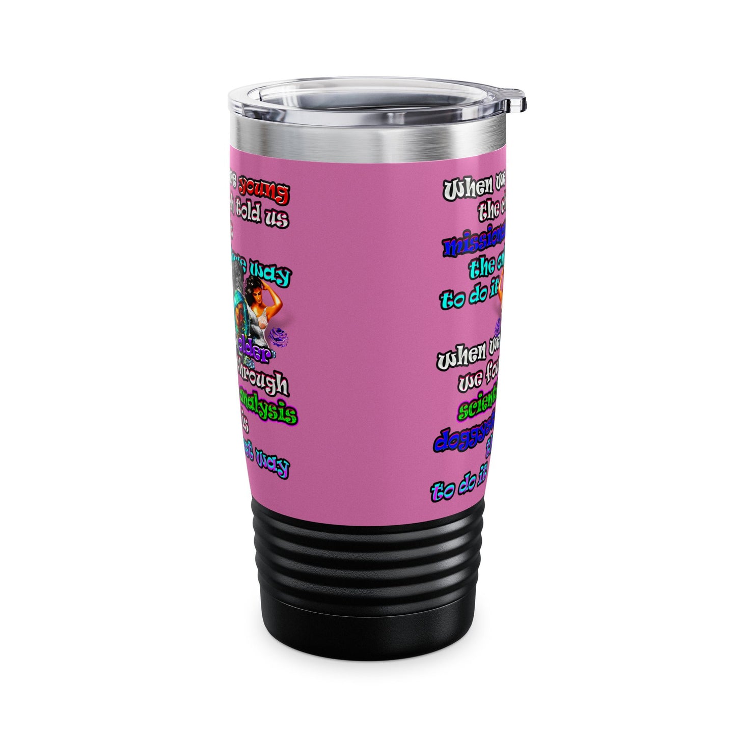 doggystyle - Ringneck Tumbler, 20oz (light pink)