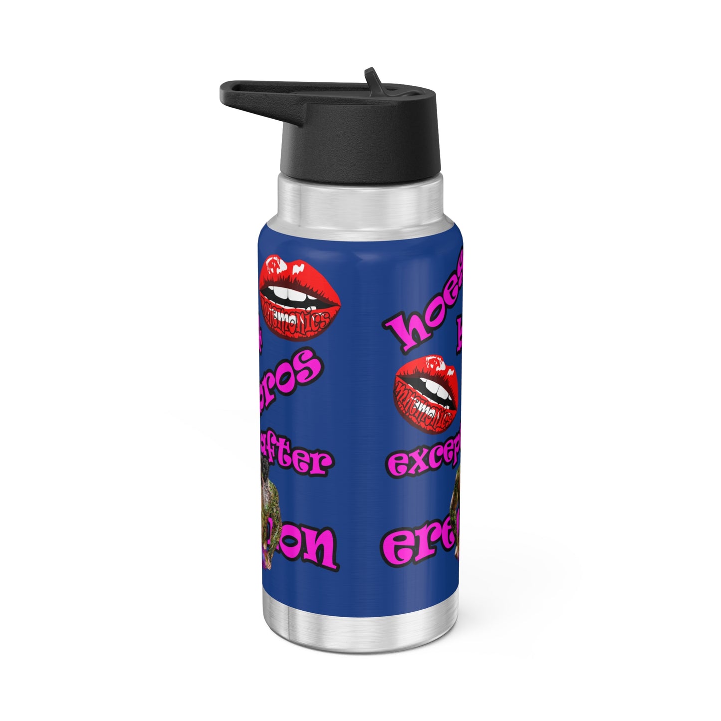 hoes b4 bros - Gator Tumbler, 32oz (dark blue)