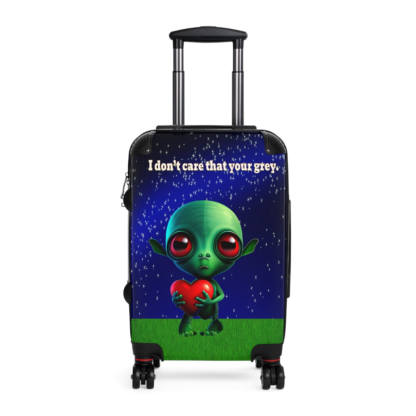 I don't care that your grey - Suitcase ('snoops' background)