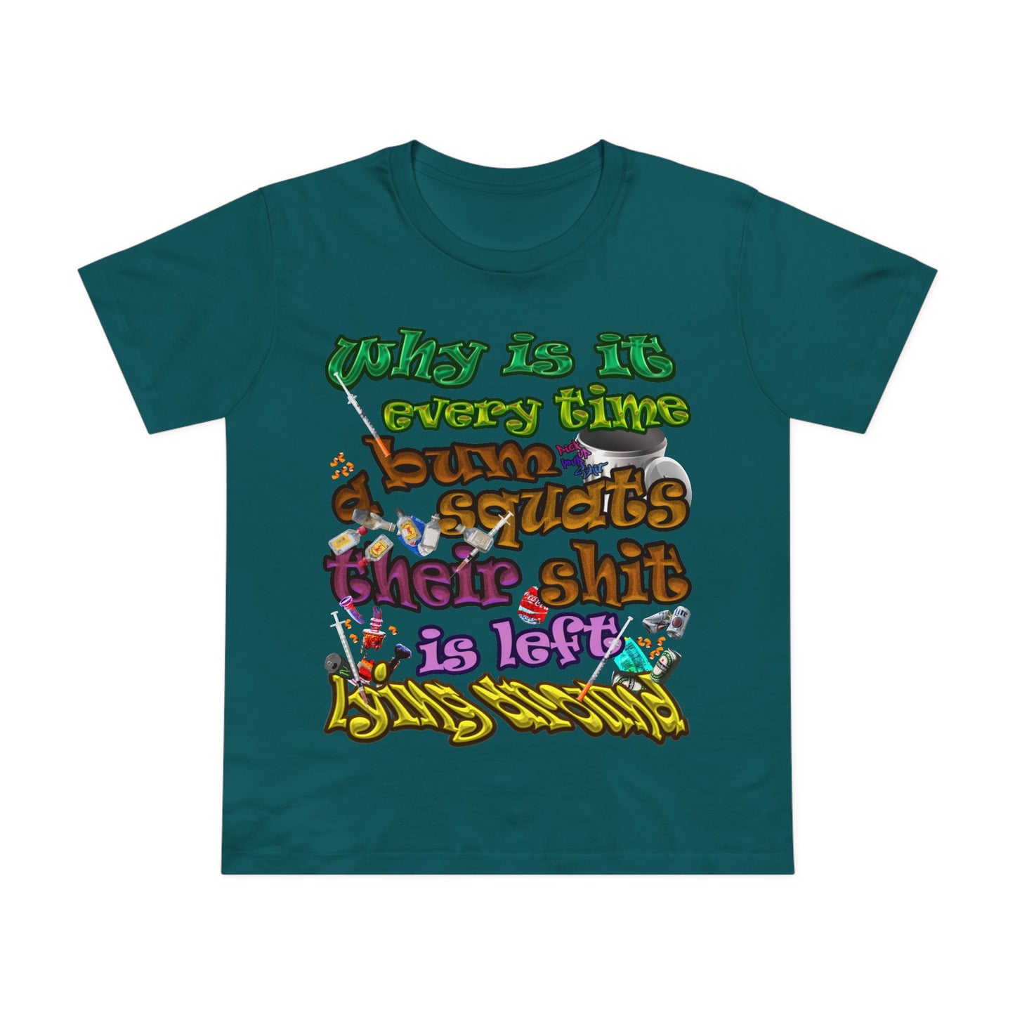the bum's shit - Women’s Maple Tee
