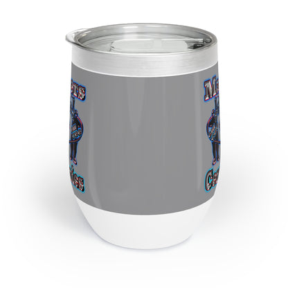 em cee squared - Chill Wine Tumbler (grey)