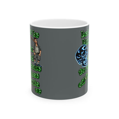 og - White Mug (dark grey)