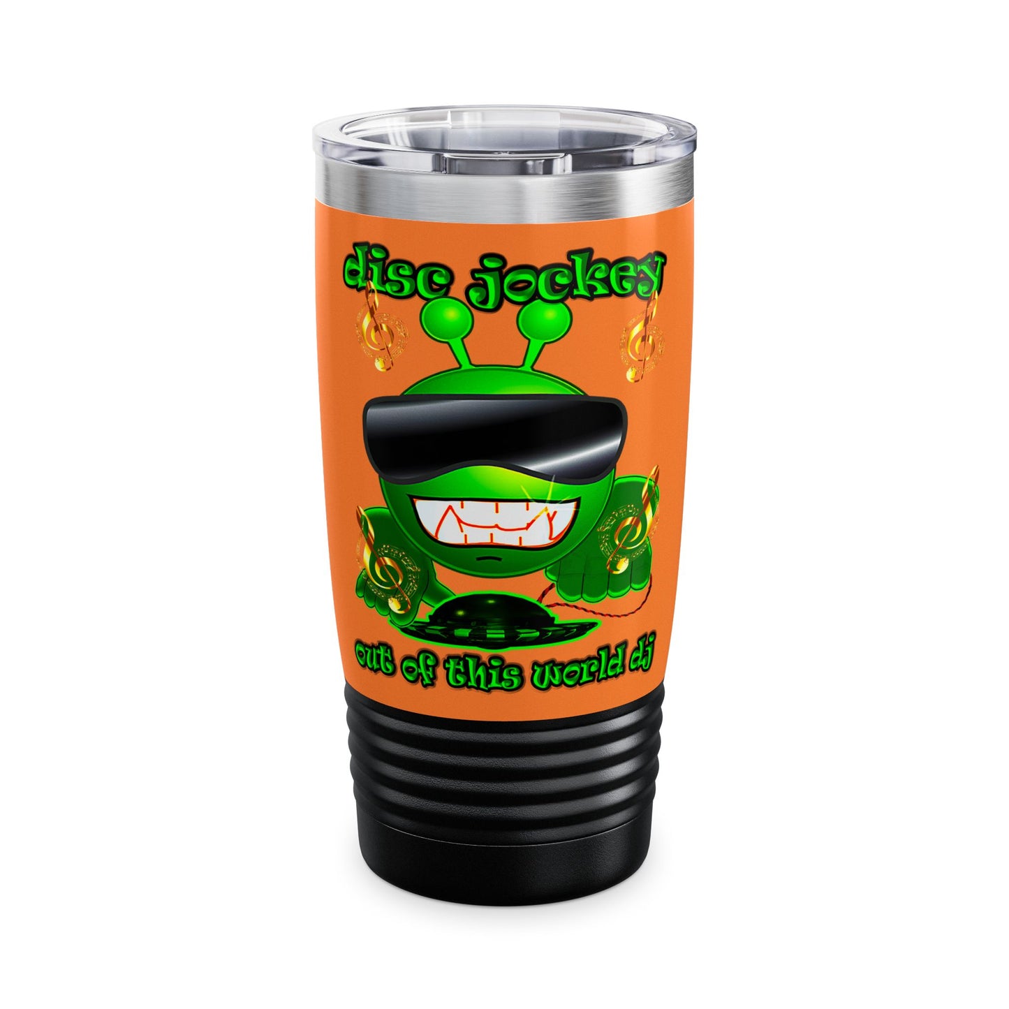 disc jockey - Ringneck Tumbler, 20oz (crusta)