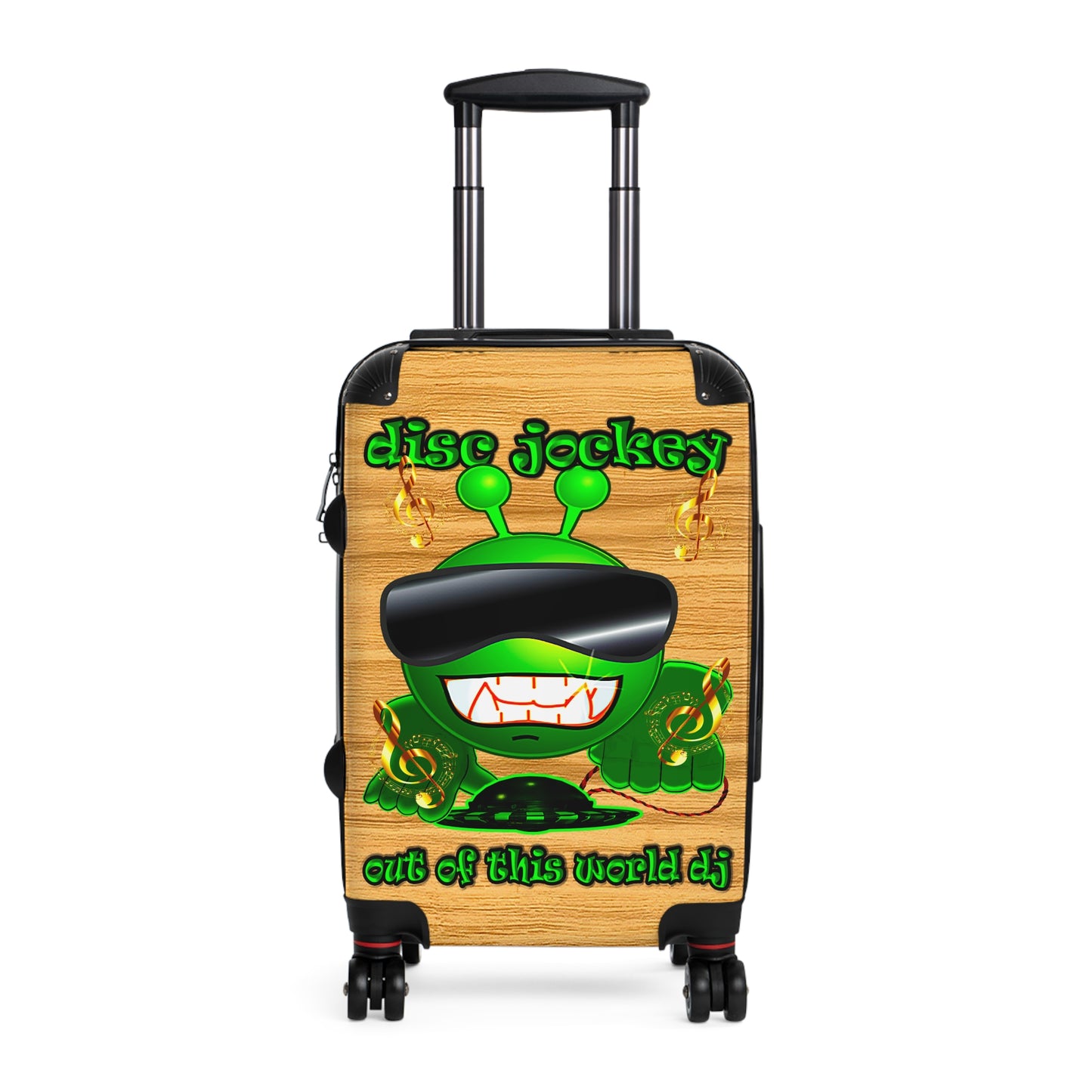 disc jockey - Suitcase (butterscotch wood finish)