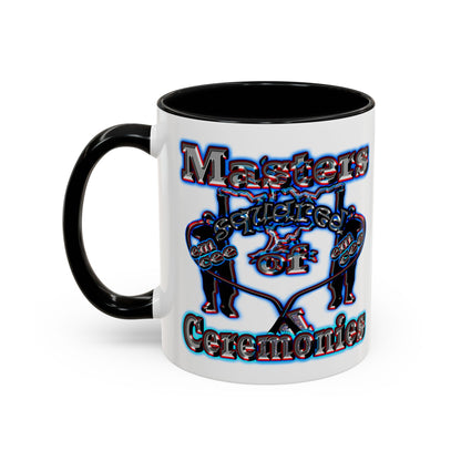 em cee squared - Accent Mug (white)