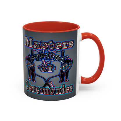 em cee squared - Accent Mug (grey-light grey)