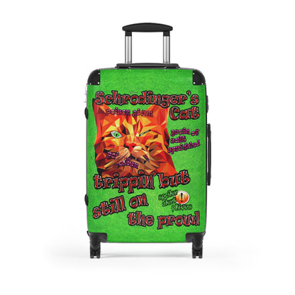 schrodinger's cat - Suitcase (green turf)