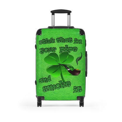 stick that in your pipe and smoke it - Suitcase (green turf)