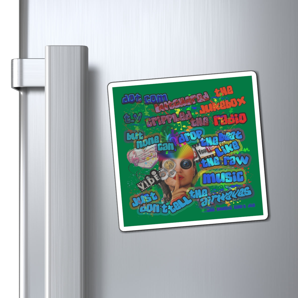 drop the beat - Magnets - (dark green)