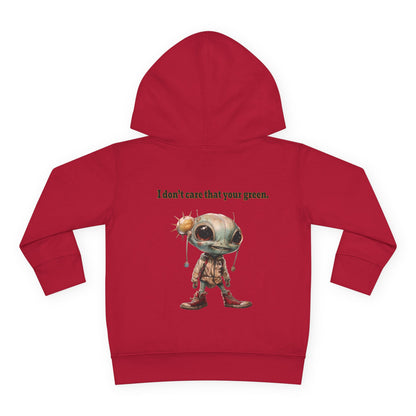 I don't care that your grey - Toddler Pullover Fleece Hoodie