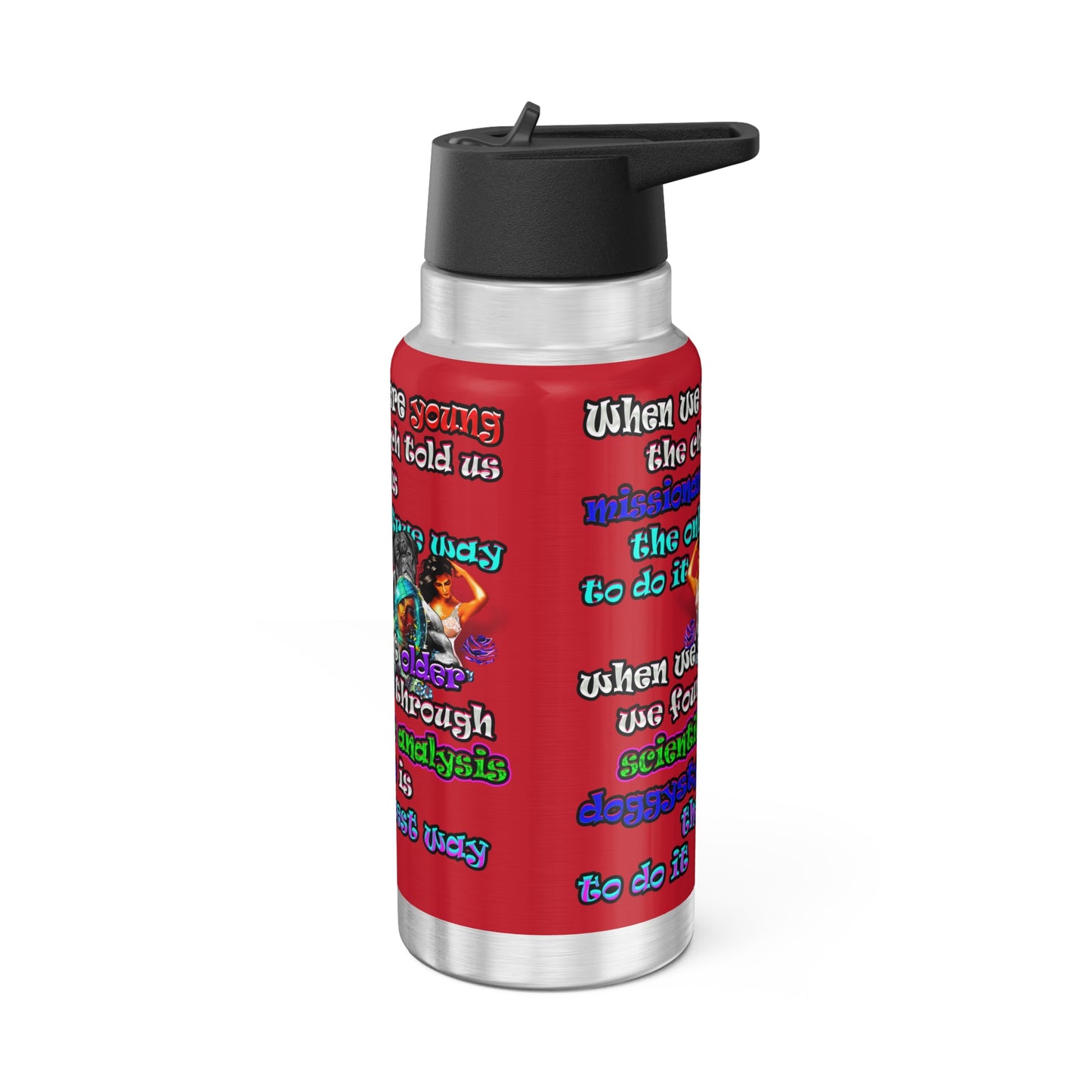 doggystyle - Gator Tumbler, 32oz (dark red)